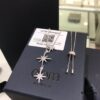 692fed8d99f2d84055c8d0c5 APM Monaco Hexagram Necklace with Crystals, Triple and Double Shooting Stars Pendant, Delicate Collarbone Chain, Elegant and Minimalist Design, Versatile and Stylish