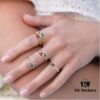 APM Monaco Evil Eye Ring, Stylish and Trendy Fashion Statement Piece