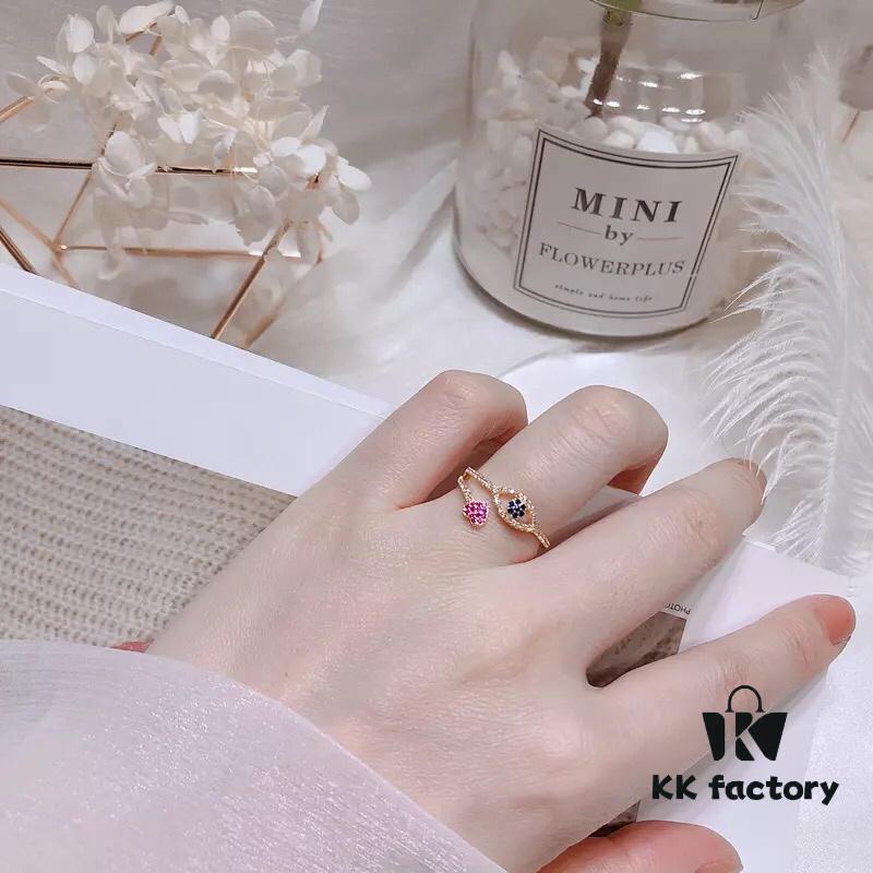 APM Monaco Evil Eye Ring, Stylish and Trendy Fashion Statement Piece