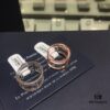692fedc099f2d84055c8d123 APM Monaco Women's Minimalist Fashion Zircon Ring, Gold-Plated Thin King Letter Ring, Jewelry Worn by Celebrities