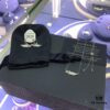 APM Monaco Crocodile Necklace and Earrings, Fun Fashionable Minimalist Elegant Classic Design