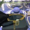 APM Monaco Gold-Tone Gear Bracelet Adjustable Length Women's Fashion Bracelet
