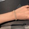 APM Monaco Gold-Tone Gear Bracelet Adjustable Length Women's Fashion Bracelet