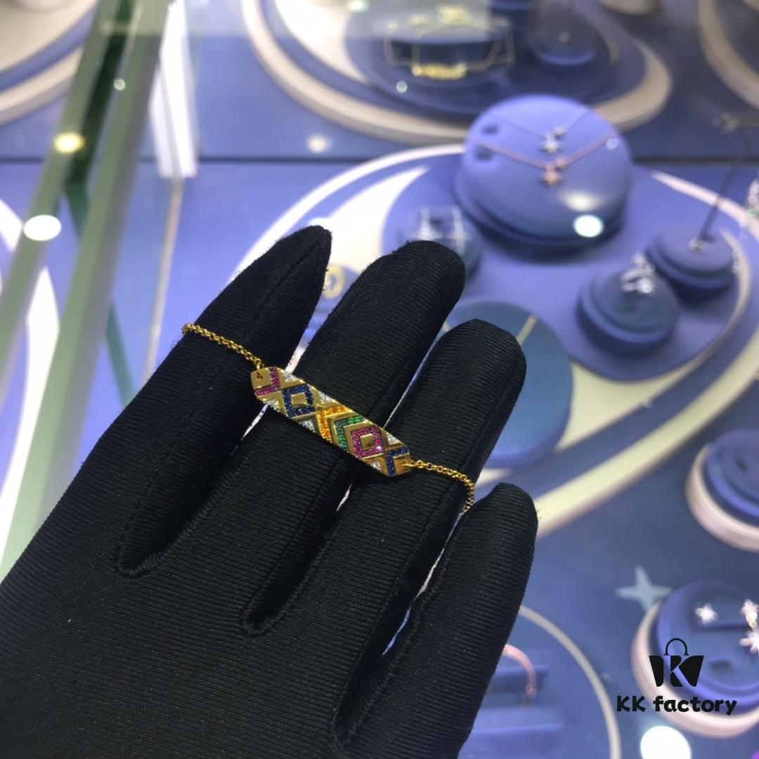 692fedd599f2d84055c8d148 APM Monaco Colorful Striped Bracelet for Women, Geometric Design Elegant Fashion Couple Bangle Jewelry Gift 86646100