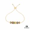 692fedda99f2d84055c8d152 APM Monaco Colorful Striped Bracelet for Women, Geometric Design Elegant Fashion Couple Bangle Jewelry Gift 86646100