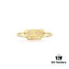 APM Monaco Golden Diamond-Paved Star Bracelet, New Dual Shooting Star Bangle