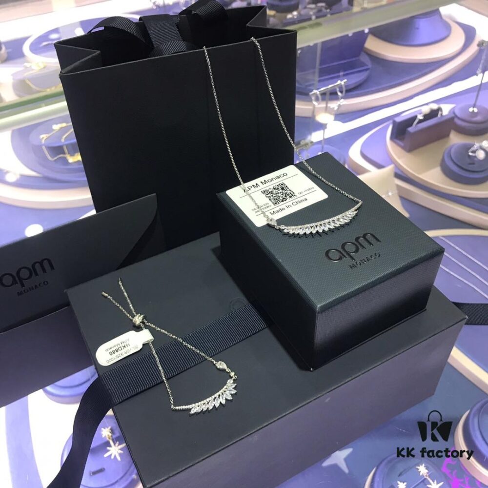 692fede499f2d84055c8d169 APM Monaco Droplet Series Necklace 85558085 and Bracelet 85545080