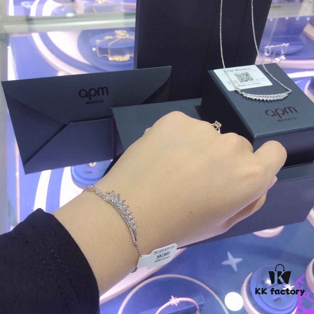 APM Monaco Droplet Series Necklace 85558085 and Bracelet 85545080