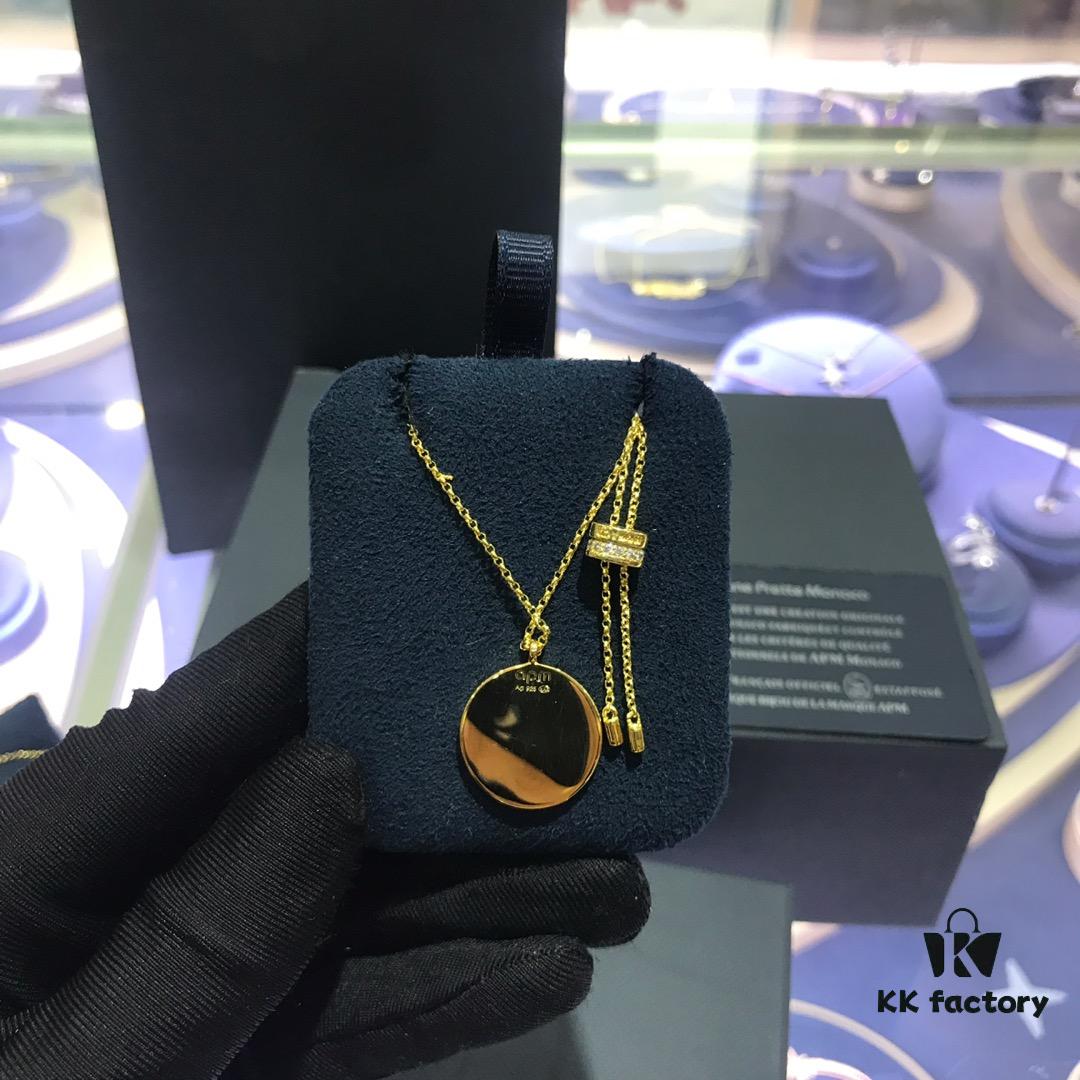 692fedf899f2d84055c8d193 APM Monaco Planet Disc Bracelet and Necklace Set, New Original Release, Stylish and Versatile, Fresh and Chic Design, Perfect Gift for Girlfriend or Valentine