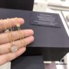 692fee0599f2d84055c8d1af APM Monaco Cosmic Collection Saturn Planet Gold-Tone Stud Earrings and Necklace with Rhinestones, Stylish and Versatile