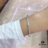 692fee2399f2d84055c8d1e3 APM Monaco Octagonal Geometric Silver Bracelet for Women, Stylish European Minimalist Design Unisex Jewelry