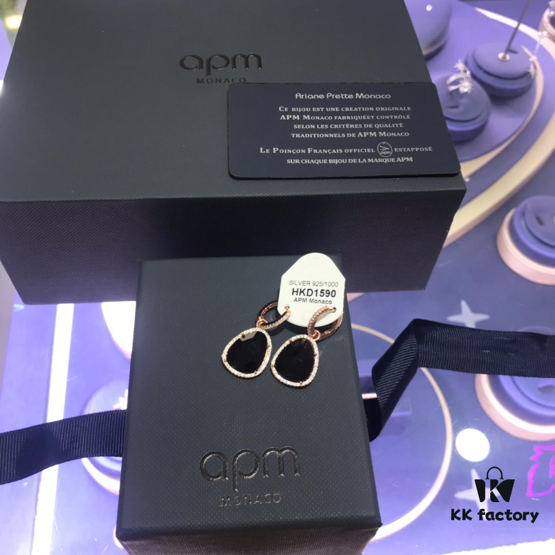 692fee3499f2d84055c8d1fa APM Monaco White Mother-of-Pearl Earrings for Women, Romantic and Elegant Urban Dangle Earrings 0658095