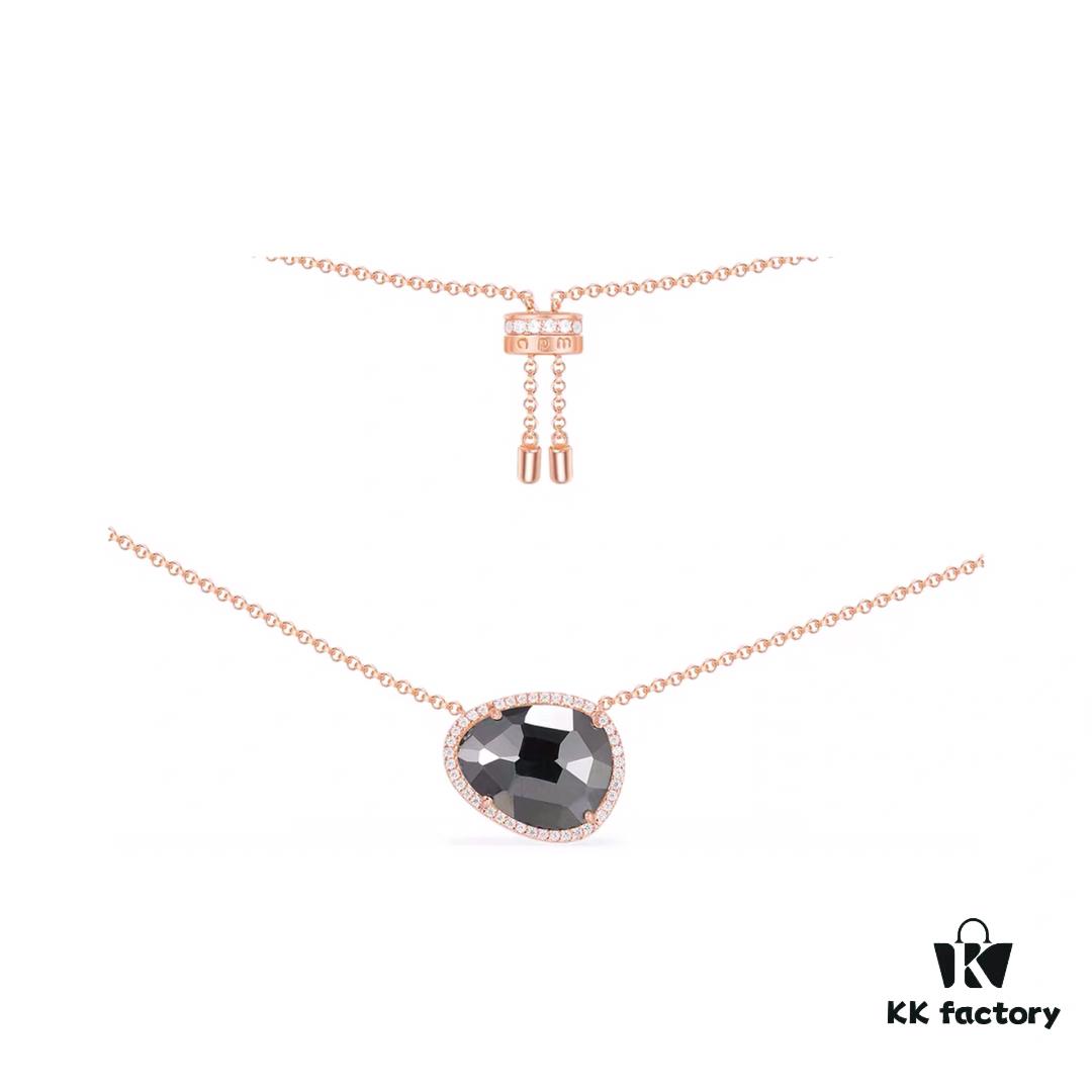 692fee3c99f2d84055c8d20a APM Monaco Crystal White Mother-of-Pearl Necklace for Women, Fashionable Collarbone Chain Accessory for Stylish Best Friends