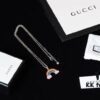 692fee4c99f2d84055c8d225 Gucci REAL Series Sterling Silver Enamel Rainbow Necklace