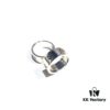 Gucci Ghost Sterling Silver Ring 9mm