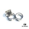Gucci Ghost Sterling Silver Ring 9mm