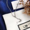692fee5799f2d84055c8d23f In Stock‼ Gucci 'REAL' Series Sterling Silver Necklace, Unisex Vintage Style, S925 Oxidized Silver Pendant, 37-42cm Adjustable Chain, Official Packaging, Ideal Gift