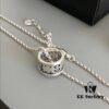 692fee5999f2d84055c8d242 New Arrival 🆕 Gucci GG Hollow Pendant Necklace for Couples, Authentic Silver 925, Approx. 14g, Chain Length 50+5cm