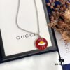 692fee5c99f2d84055c8d248 In Stock‼ Gucci 'REAL' Series Sterling Silver Necklace, Unisex Design, S925 Oxidized Silver, 37-42cm