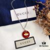 692fee5d99f2d84055c8d24d In Stock‼ Gucci 'REAL' Series Sterling Silver Necklace, Unisex Design, S925 Oxidized Silver, 37-42cm