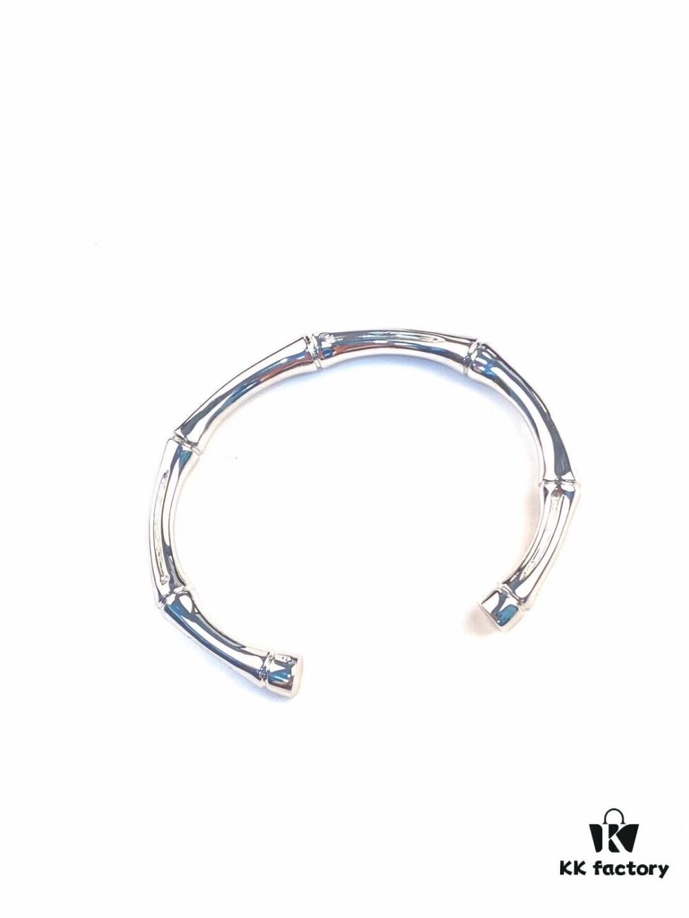 692fee6199f2d84055c8d257 GUCCI Bamboo Cuff Bracelet 💅🏻💞🎍 Heavyweight Design, Premium Replica 925 Solid Silver Unisex Open Bangle with Original Logo