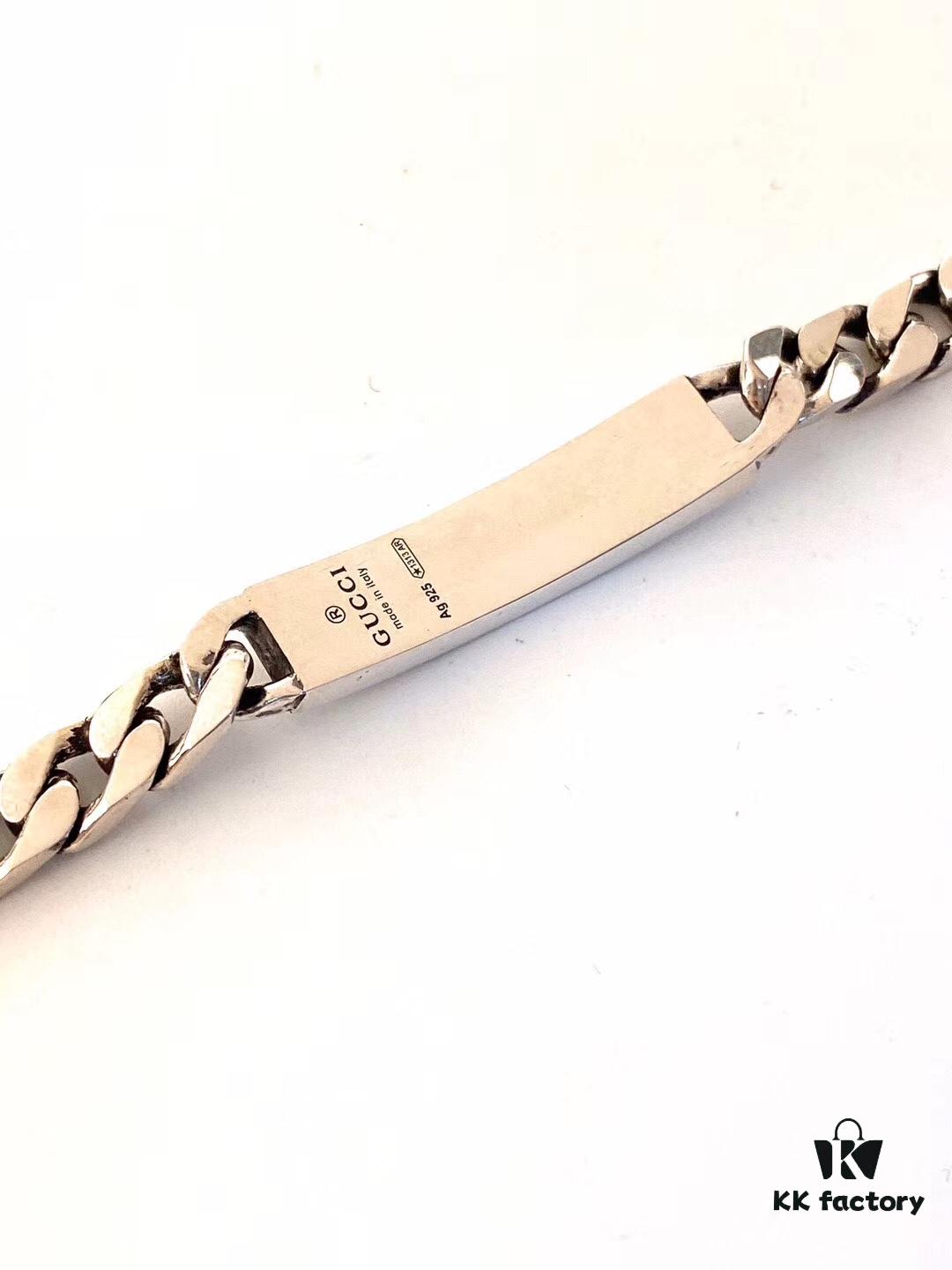 692fee6599f2d84055c8d25f GUCCI Sterling Silver Bracelet - Minimalist and Elegant, Celebrity Style, Trending Hot Item