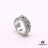 692fee6d99f2d84055c8d26c Gucci Double G Sunflower Couple Ring in Sterling Silver