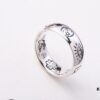 692fee7b99f2d84055c8d282 GUCCI 2019 Latest Ring Original 925 Sterling Silver (GucciGhost) Series Accessory to Awaken Vibrant Perception, Simple and Stylish, Independent and Unconventional