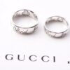 692fee7b99f2d84055c8d284 GUCCI 2019 Latest Ring Original 925 Sterling Silver (GucciGhost) Series Accessory to Awaken Vibrant Perception, Simple and Stylish, Independent and Unconventional