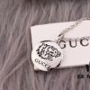 692fee7d99f2d84055c8d285 Gucci Double G Necklace, Unisex Interlocking Logo Pendant, Handcrafted S925 Sterling Silver, High-End Replica