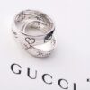692fee7d99f2d84055c8d286 GUCCI 2019 Latest Ring Original 925 Sterling Silver (GucciGhost) Series Accessory to Awaken Vibrant Perception, Simple and Stylish, Independent and Unconventional