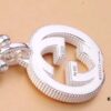 692fee8299f2d84055c8d292 Authentic Replicated Gucci Cactus Classic Double G Necklace, Direct Wax Mold Craftsmanship, 925 Silver Material, Unisex Design, High-Quality Finish