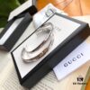 692fee8599f2d84055c8d296 Gucci Unisex Bracelet in Sterling Silver, 'Blind for Love' Collection, Arriving Now – Perfect Valentine's Gift