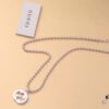 692fee8b99f2d84055c8d2a0 Authentic Replicated Gucci Cactus Classic Double G Necklace, Direct Wax Mold Craftsmanship, 925 Silver Material, Unisex Design, High-Quality Finish