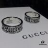 Double G Kill! Grab It Now! Classic Double G Logo Gucci-Inspired Vintage Style Couples Ring or Best Friends Ring