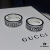 Double G Kill! Grab It Now! Classic Double G Logo Gucci-Inspired Vintage Style Couples Ring or Best Friends Ring