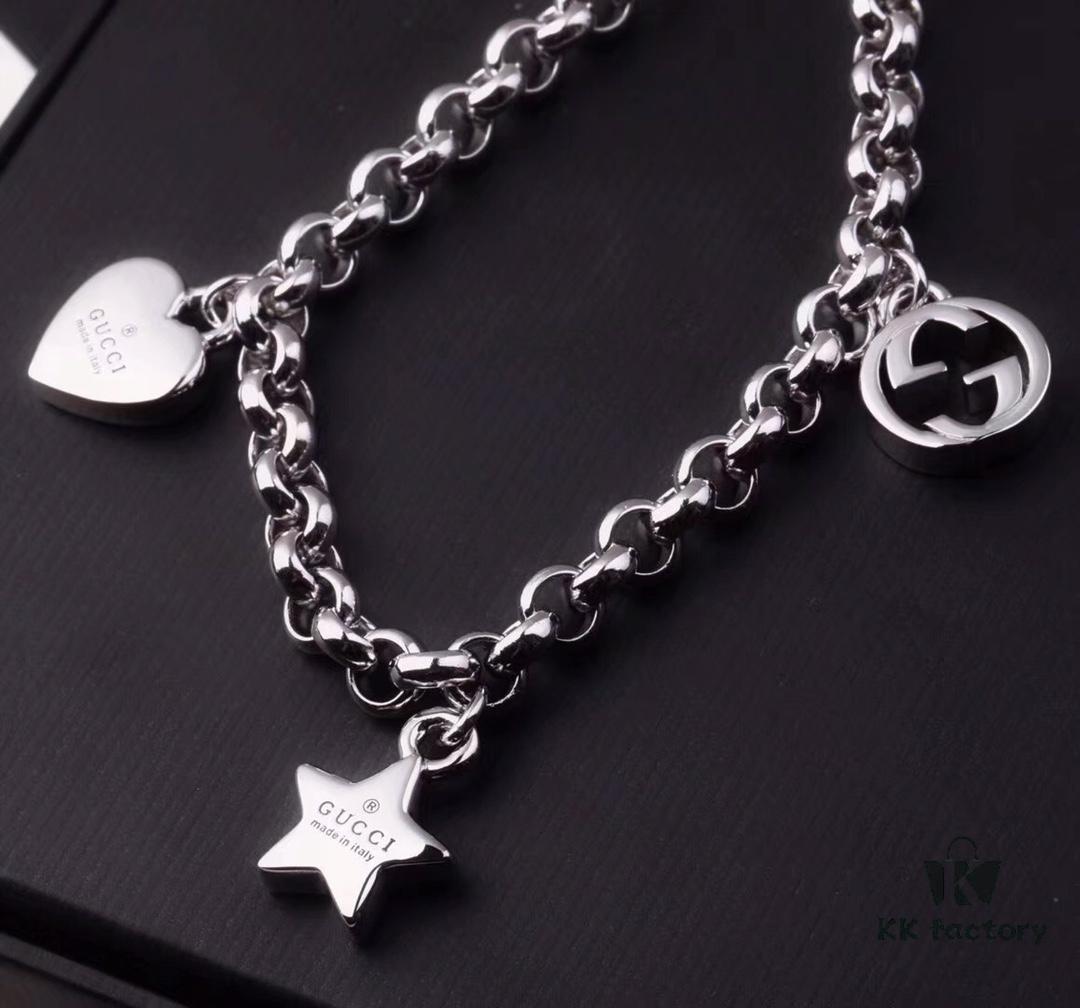 692feea099f2d84055c8d2c6 Authentic Counter Sample 2019 New Gucci Bracelet - 33g Version! Only True-to-Original on Market! 925 Sterling Silver with Anti-Counterfeit Logo Code