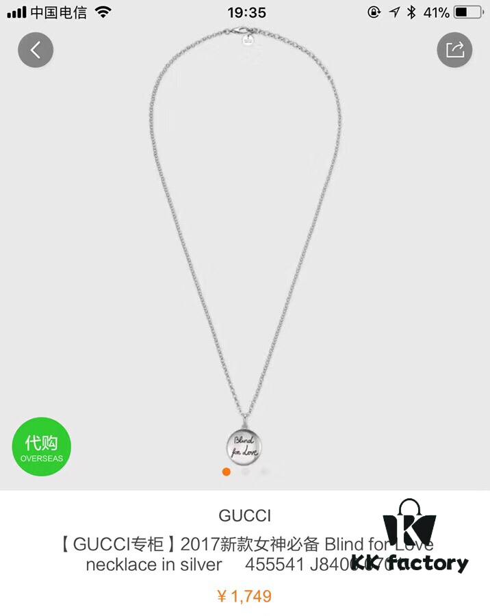 692feeab99f2d84055c8d2d8 Gucci Love Loyalty Tiger Head 🐯 Necklace, Sterling Silver Necklace, Couple Necklace, Adored by Girls