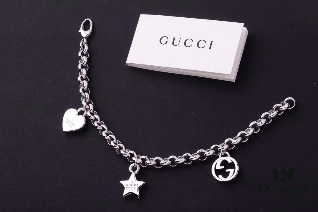 692feeab99f2d84055c8d2db Authentic Counter Sample 2019 New Gucci Bracelet - 33g Version! Only True-to-Original on Market! 925 Sterling Silver with Anti-Counterfeit Logo Code