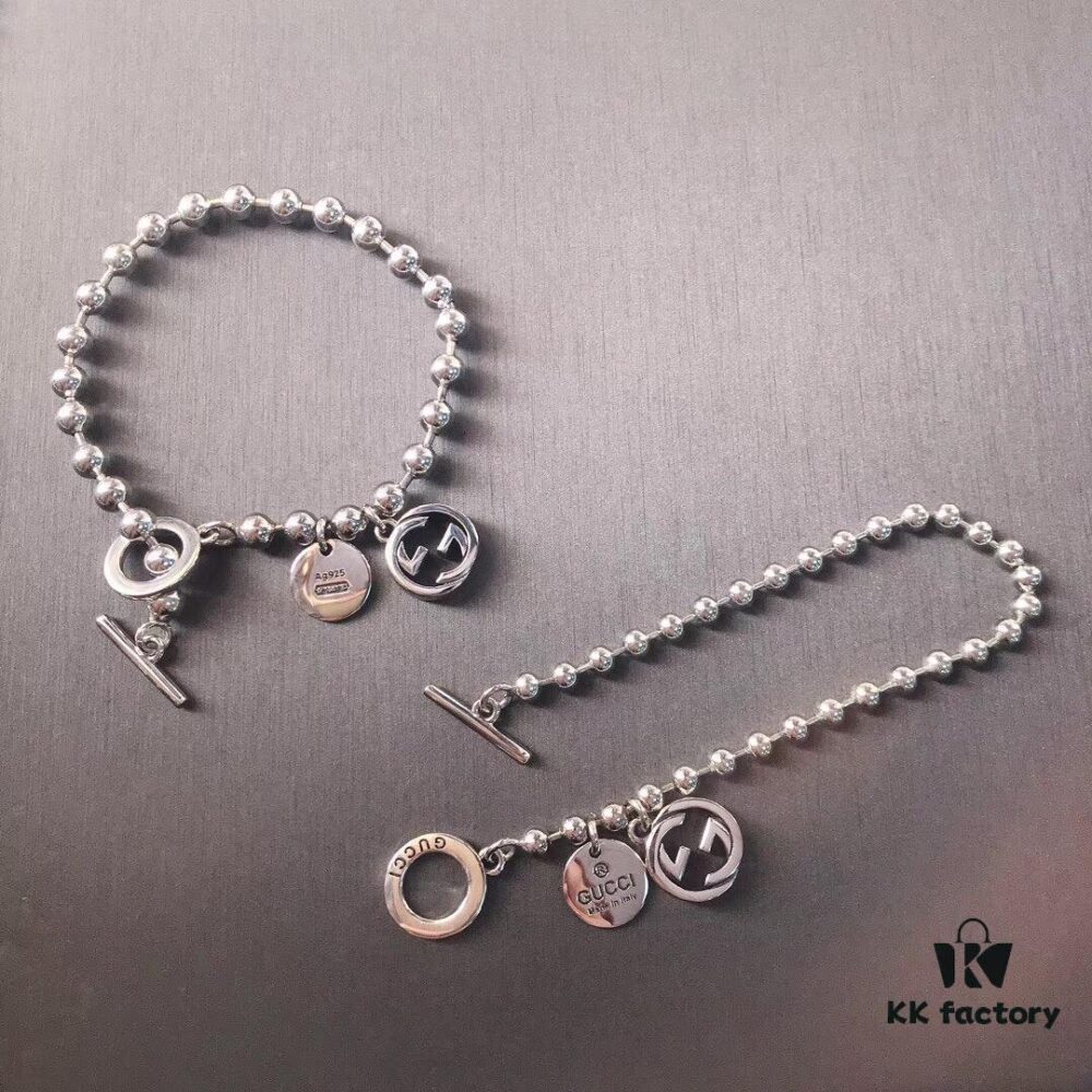 692feeb199f2d84055c8d2e5 New Arrival! Gucci Men's Prayer Bead Bracelet with Clasp Design, Couple and Best Friend Style Necklace