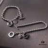 692feeb299f2d84055c8d2e7 New Arrival! Gucci Men's Prayer Bead Bracelet with Clasp Design, Couple and Best Friend Style Necklace