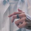 Double G Kill! Buy It Now! Classic Double G Logo Gucci-Style Vintage Couple Ring for Lovers and Best Friends