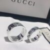 692feec199f2d84055c8d2fb Gucci Ghost Sterling Silver Ring Series, Gucci Lip Print Skull Unisex Couple Ring, S925 Pure Silver (Not Plated), Official Store Latest Gift Box Packaging
