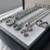 New Arrival Today! Interlocking Double G Necklace (2 Styles) / Ear Studs
