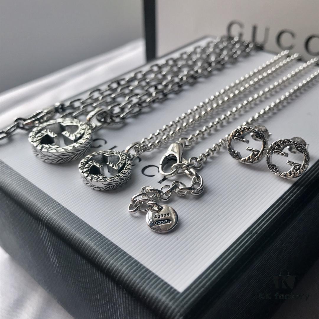 New Arrival Today! Interlocking Double G Necklace (2 Styles) / Ear Studs