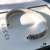 692feee399f2d84055c8d32d Gucci Double G Bracelet, Size 19#