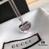 692feee499f2d84055c8d32e Xiaohongshu Viral Hit! Upgraded High-End Quality Gucci 'Love Fearless' Double-Sided Pattern Bird Flower Couple Necklace