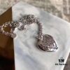 692feee699f2d84055c8d332 Xiaohongshu Viral Hit! Upgraded High-End Quality Gucci 'Love Fearless' Double-Sided Pattern Bird Flower Couple Necklace