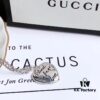 692feee699f2d84055c8d333 Xiaohongshu Viral Hit! Upgraded High-End Quality Gucci 'Love Fearless' Double-Sided Pattern Bird Flower Couple Necklace