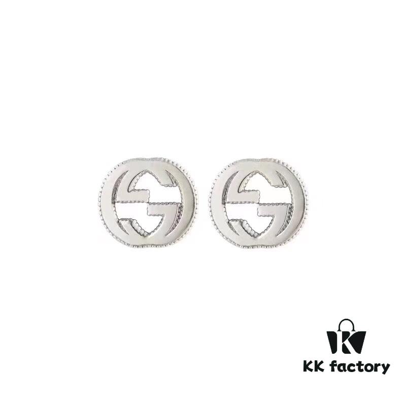 692feeef99f2d84055c8d341 New Arrival Gucci Double G Stud Earrings